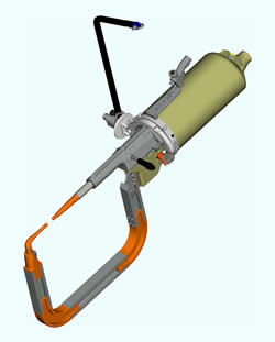 Manual C Gun 250mm Square Arm